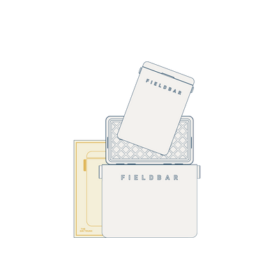 Cooler Box Set/ Orchard Orange