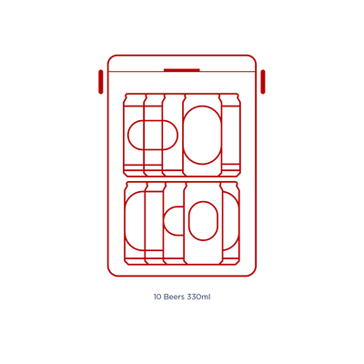 Drinks Box / Lobster Red