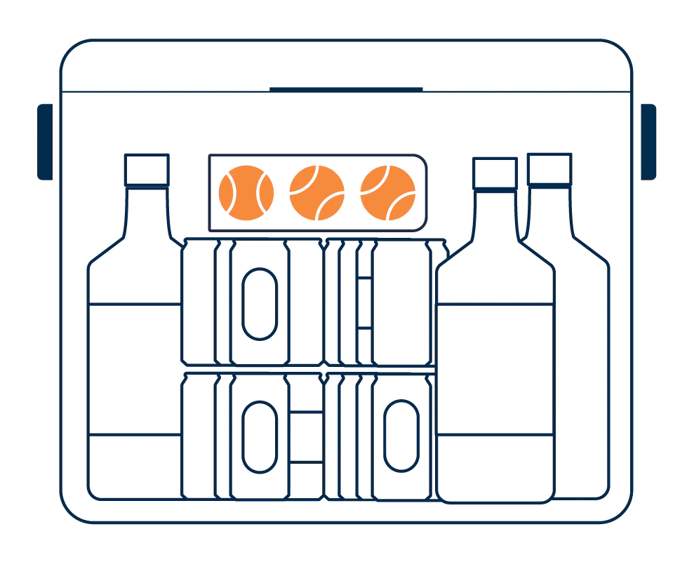 FIELDBAR GIN TRUNK - ORCHARD ORANGE