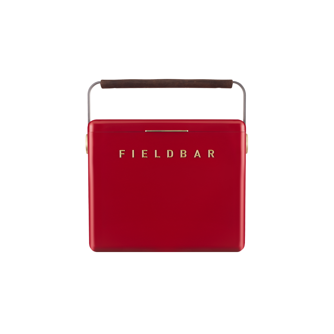 Cooler Box Set & Bottle / Lobster Red