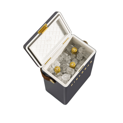 Drinks Box & Towel Bundle / Oyster Grey