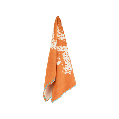 The Seabed Beach & Bath Towel / Orchard Orange