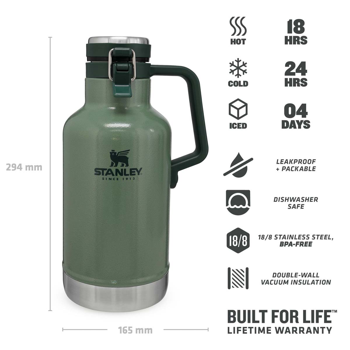 STANLEY CLASSIC GROWLER 1.9L